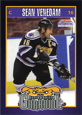 Greenville Grrrowl 2001-02 hockey card image