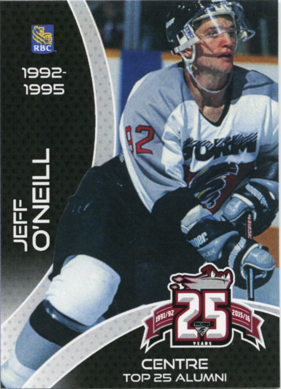 Guelph Storm 2015-16 hockey card image