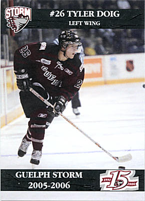 Guelph Storm 2005-06 hockey card image