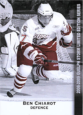 Guelph Storm 2008-09 hockey card image