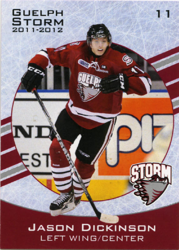 Guelph Storm 2011-12 hockey card image