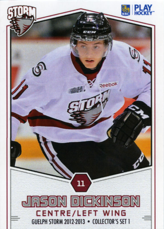 Guelph Storm 2012-13 hockey card image