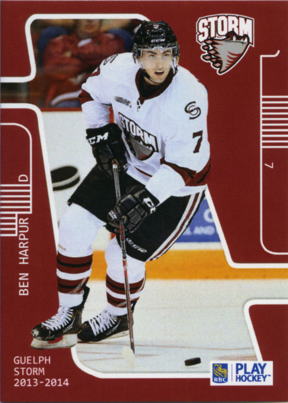Guelph Storm 2013-14 hockey card image