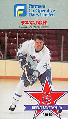 Halifax Citadels 1989-90 hockey card image
