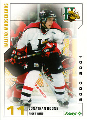 Halifax Mooseheads 2000-01 hockey card image