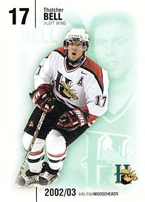 Halifax Mooseheads 2002-03 hockey card image