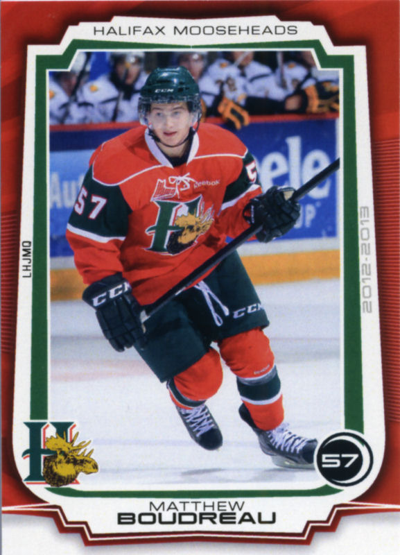 Halifax Mooseheads 2012-13 hockey card image