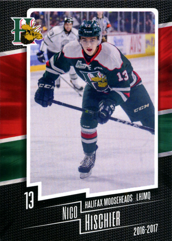 Halifax Mooseheads 2016-17 hockey card image