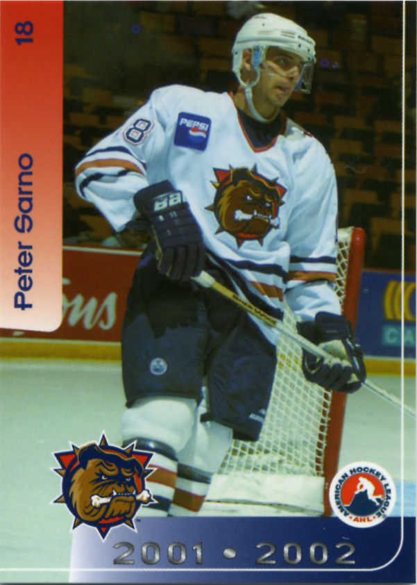 Hamilton Bulldogs 2001-02 hockey card image