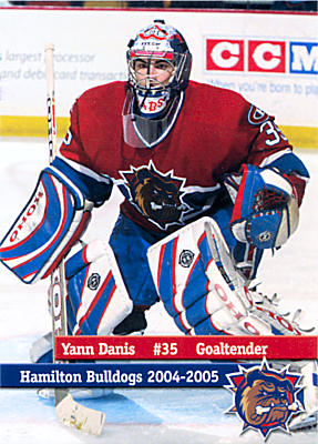 Hamilton Bulldogs 2004-05 hockey card image