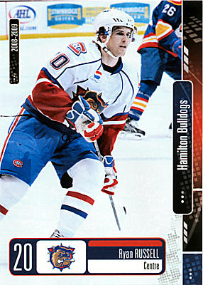 Hamilton Bulldogs 2008-09 hockey card image