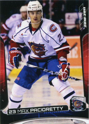 Hamilton Bulldogs 2010-11 hockey card image