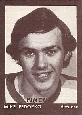 Hamilton Fincups 1974-75 hockey card image