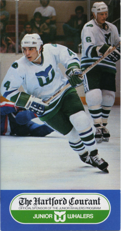 Hartford Whalers 1982-83 hockey card image