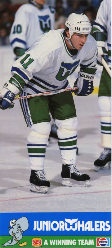 Hartford Whalers 1987-88 hockey card image