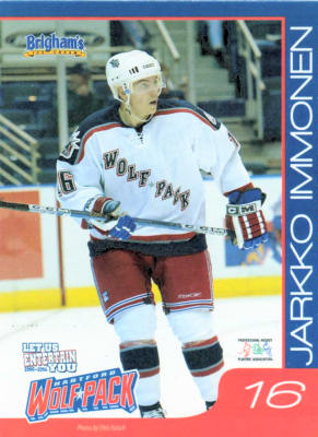 Hartford Wolf Pack 2005-06 hockey card image