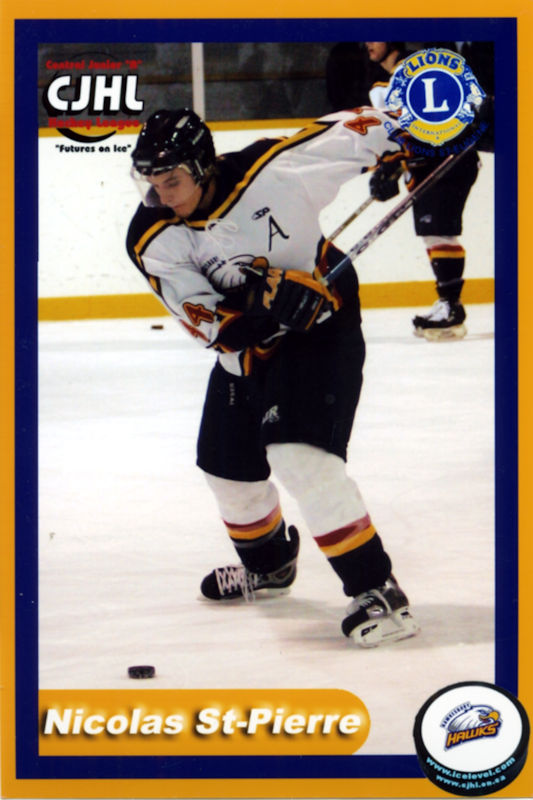 Hawkesbury Hawks 2004-05 hockey card image