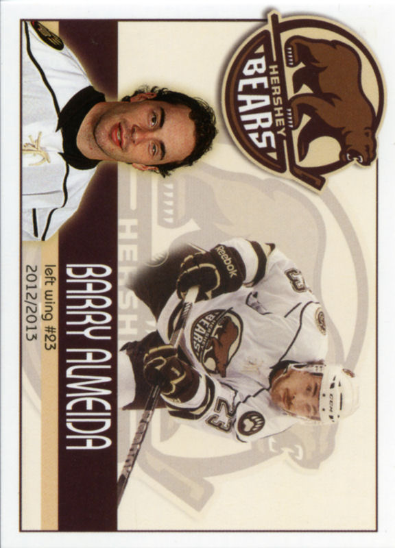 Hershey Bears 2012-13 hockey card image