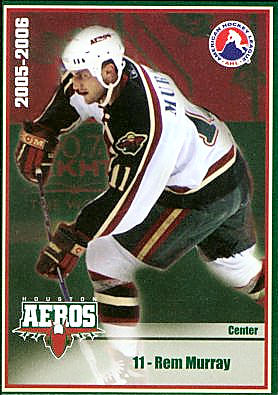 Houston Aeros 2005-06 hockey card image
