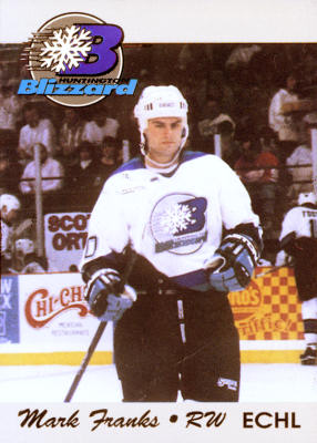 Huntington Blizzard 1994-95 hockey card image