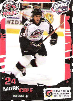 Huntsville Havoc 2004-05 hockey card image