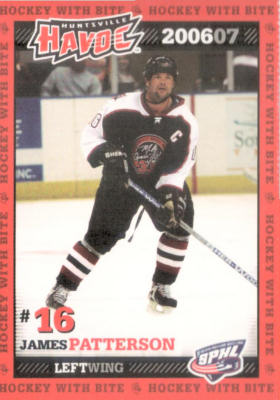Huntsville Havoc 2006-07 hockey card image
