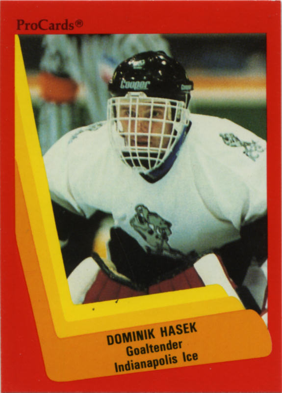 Indianapolis Ice 1990-91 hockey card image