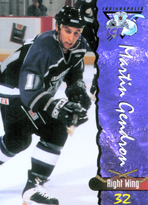 Indianapolis Ice 1997-98 hockey card image