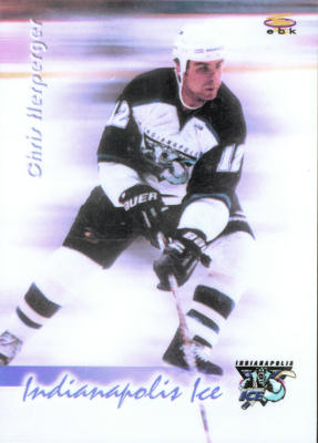 Indianapolis Ice 1998-99 hockey card image