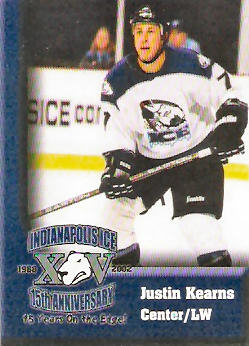 Indianapolis Ice 2002-03 hockey card image