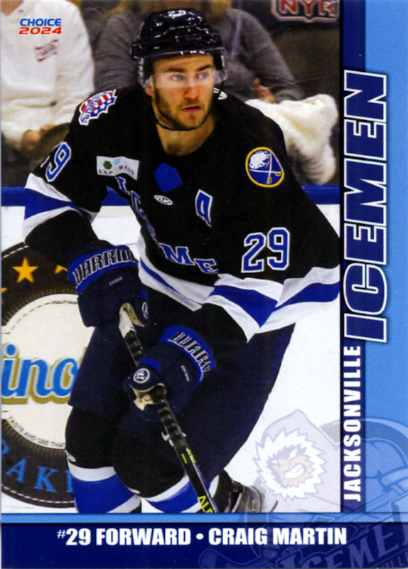 Jacksonville Icemen 2023-24 hockey card image
