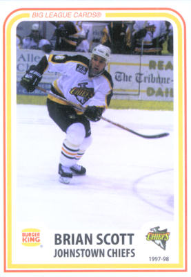 Johnstown Chiefs 1997-98 hockey card image