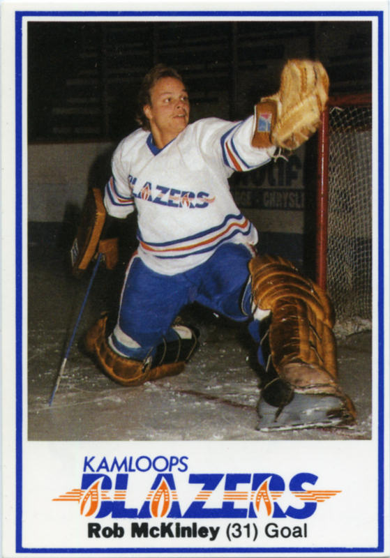 Kamloops Blazers 1984-85 hockey card image