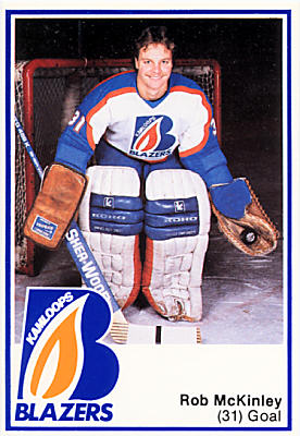 Kamloops Blazers 1985-86 hockey card image