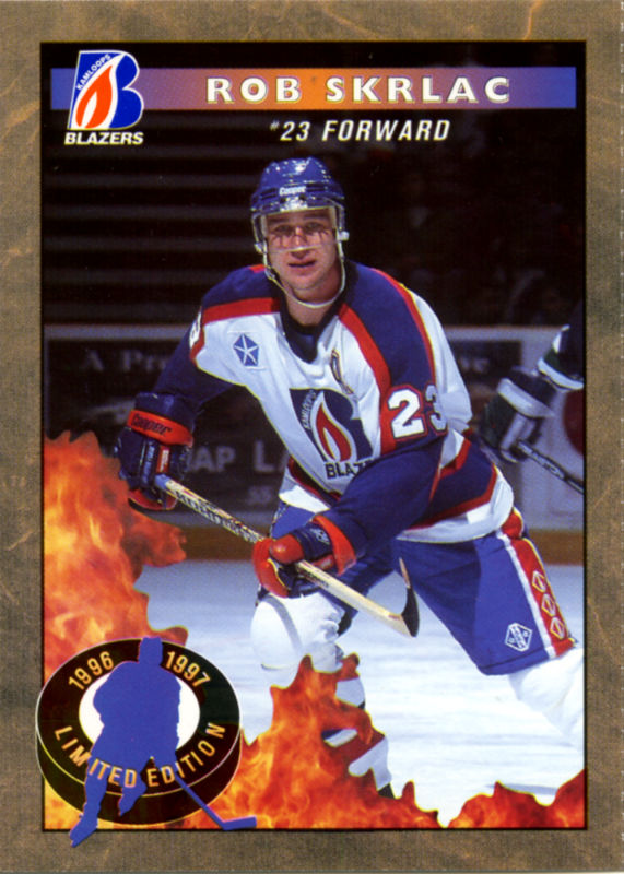 Kamloops Blazers 1996-97 hockey card image