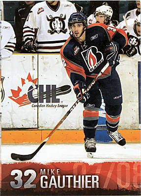 Kamloops Blazers 2007-08 hockey card image