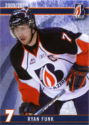 Kamloops Blazers 2009-10 hockey card image