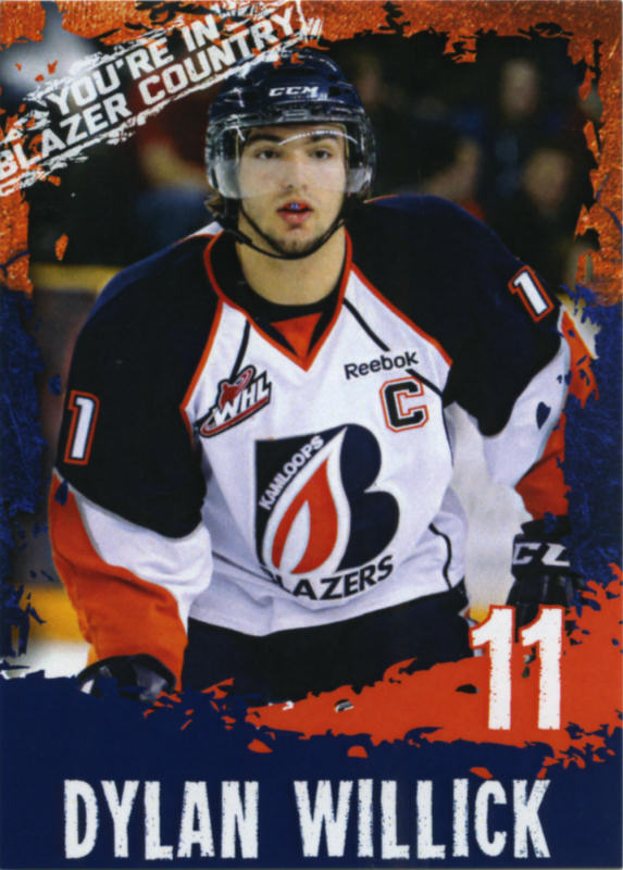 Kamloops Blazers 2012-13 hockey card image