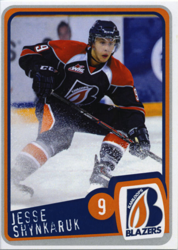 Kamloops Blazers 2013-14 hockey card image