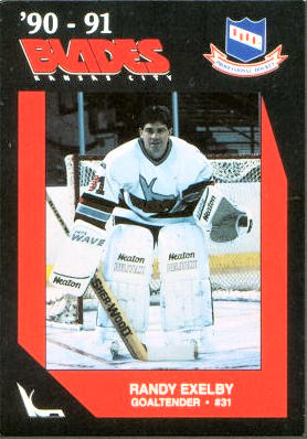 Kansas City Blades 1990-91 hockey card image