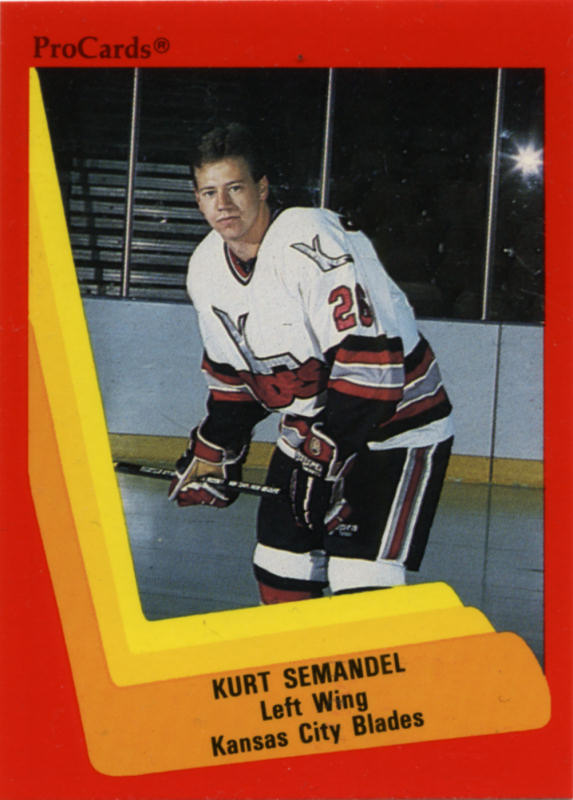 Kansas City Blades 1990-91 hockey card image