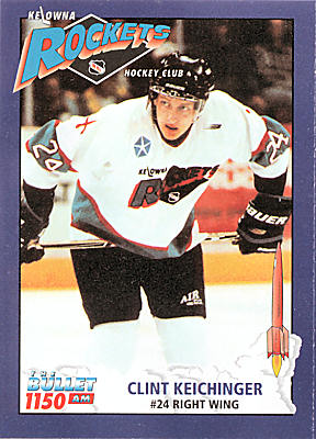 Kelowna Rockets 1998-99 hockey card image