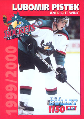 Kelowna Rockets 1999-00 hockey card image