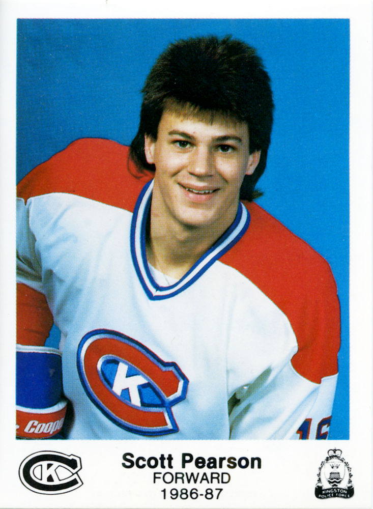 Kingston Canadians 1986-87 hockey card image