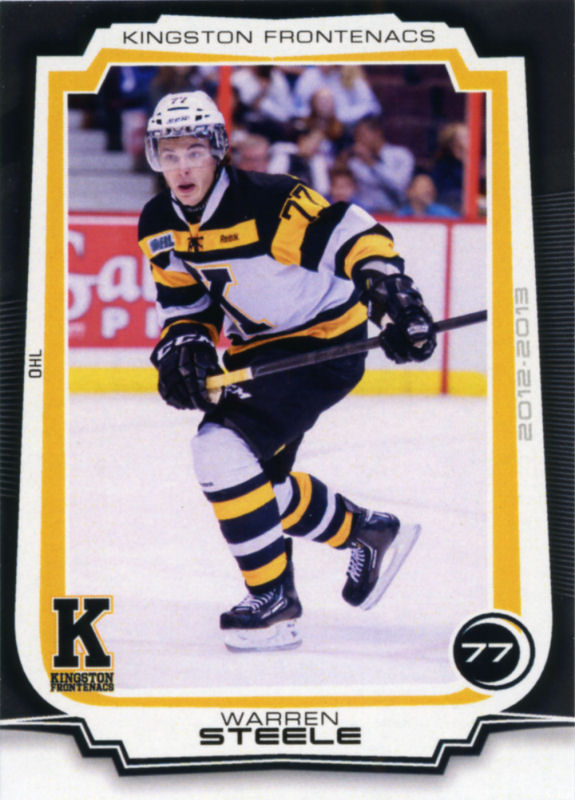 Kingston Frontenacs 2012-13 hockey card image