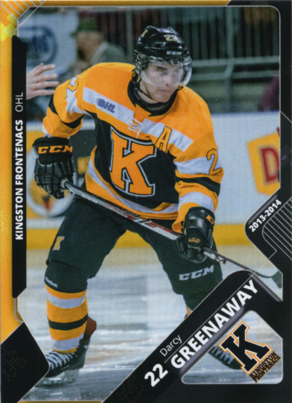 Kingston Frontenacs 2013-14 hockey card image