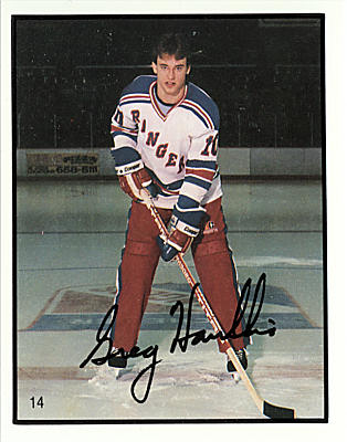 Kitchener Rangers 1985-86 hockey card image