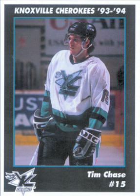 Knoxville Cherokees 1993-94 hockey card image