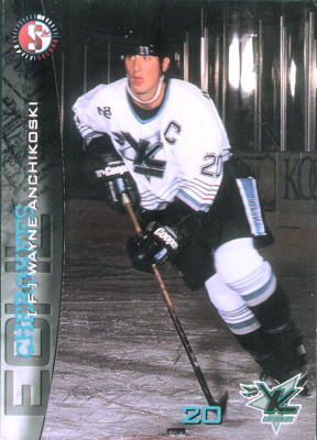 Knoxville Cherokees 1996-97 hockey card image