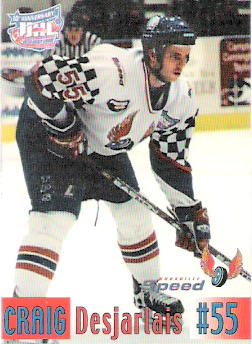 Knoxville Speed 2000-01 hockey card image